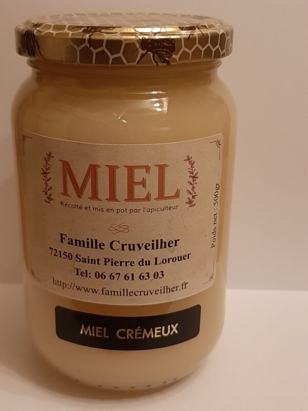 Miel crémeux de printemps